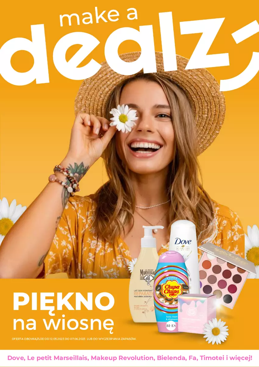 Gazetka promocyjna Dealz - PIĘKNO na wiosnę! - ważna 12.05 do 07.06.2023 - strona 1 - produkty: Bielenda, Dove, Fa, Mars