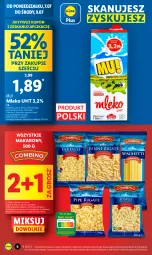 Gazetka promocyjna Lidl - GAZETKA - Gazetka - ważna od 09.07 do 09.07.2025 - strona 4 - produkty: Makaron, Wazon, Mleko