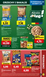 Gazetka promocyjna Lidl - GAZETKA - Gazetka - ważna od 09.07 do 09.07.2025 - strona 47 - produkty: Pistacje, Cheetos, Orzeszki, Chrupki, Crunchips, Lorenz, Monster Munch, Orzeszki ziemne