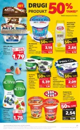 Gazetka promocyjna Kaufland - OFERTA TYGODNIA - Gazetka - ważna od 19.10 do 19.10.2022 - strona 27 - produkty: Sok, Pur, Jogurt owocowy, Jagr, Jogurt, Mlekovita, Activia, Müller, Jogurt pitny, Müller Mix, Mleko