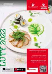 Gazetka promocyjna Selgros - Oferta gastronomiczna - Gazetka - ważna od 31.01 do 31.01.2022 - strona 1 - produkty: Sałatka, Warzywa, Gry, Gra, Udziec cielęcy, Granat, Sałat, Pieprz, Grill, Kasza, Mango, Crème brûlée, Kasza gryczana, Fa