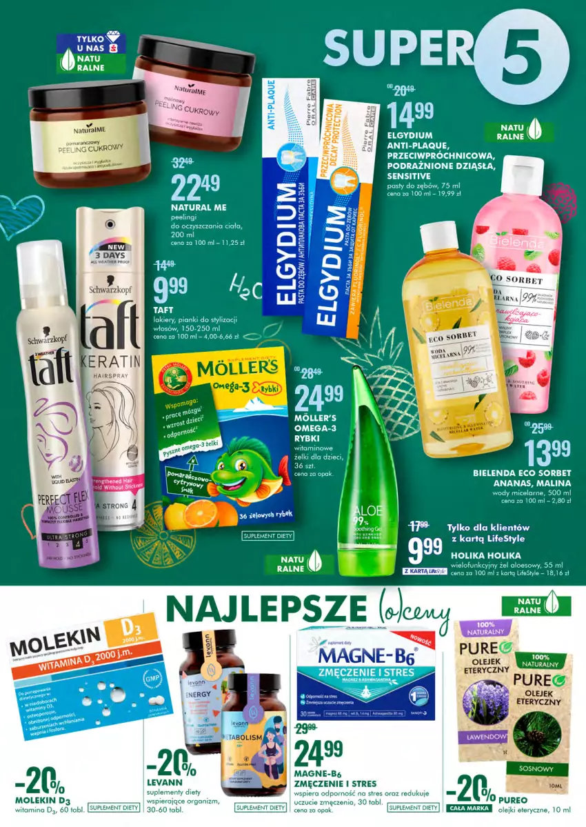 Gazetka promocyjna Super Pharm - Gazetka - ważna 02.09 do 15.09.2021 - strona 2 - produkty: Ananas, Bielenda, Dzieci, Elgydium, Fa, Holika Holika, Lakier, LG, Olej, Olejek eteryczny, Omega-3, Peeling, Por, Pur, Schwarzkopf, Suplement diety, Taft