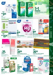 Gazetka promocyjna Super Pharm - Gazetka - Gazetka - ważna od 15.09 do 15.09.2021 - strona 21 - produkty: Top, Ser, Gin, Gry, Iladian, Krople do oczu, Zdrowie, Katelin, Urgo, Monitor, Alcon, Plastry opatrunkowe, Suplement diety, Magnez, Lakier, K2