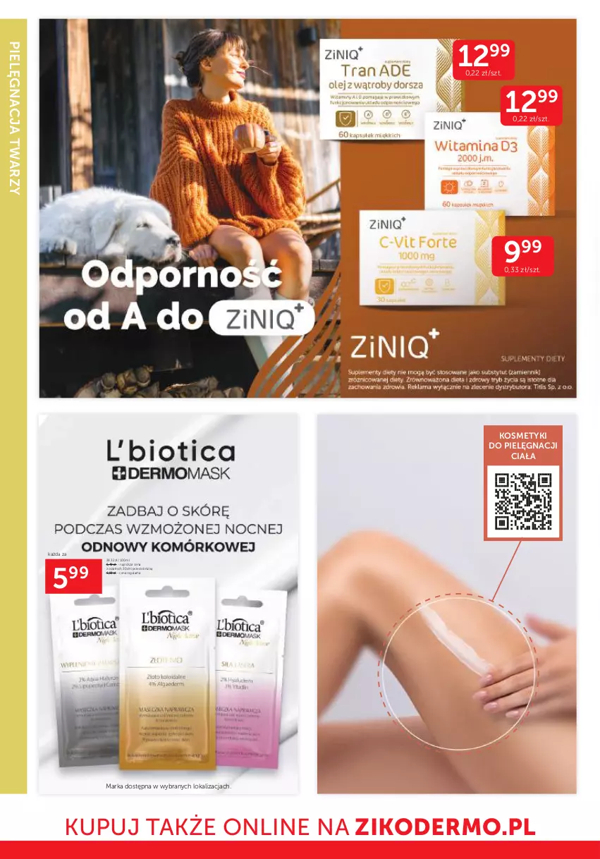 Gazetka promocyjna Ziko - Gazetka Ziko Dermo - ważna 13.11 do 25.11.2025 - strona 14 - produkty: Kosmetyki do pielęgnacji