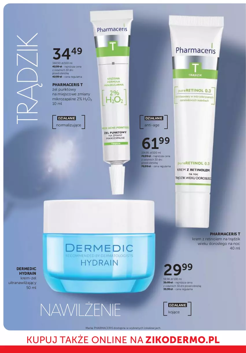 Gazetka promocyjna Ziko - Gazetka Ziko Dermo - ważna 13.11 do 25.11.2025 - strona 8 - produkty: Acer, Dermedic, Pharmaceris, Tran