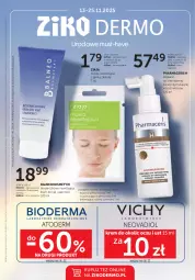 Gazetka promocyjna Ziko - Gazetka Ziko Dermo - Gazetka - ważna od 25.11 do 25.11.2025 - strona 1 - produkty: Mus, Acer, Krem do rąk, Pharmaceris, Ziaja, Maska, Atoderm