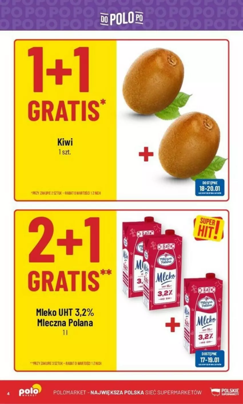 Gazetka promocyjna PoloMarket - ważna 17.01 do 23.01.2024 - strona 34 - produkty: LANA, Mleko