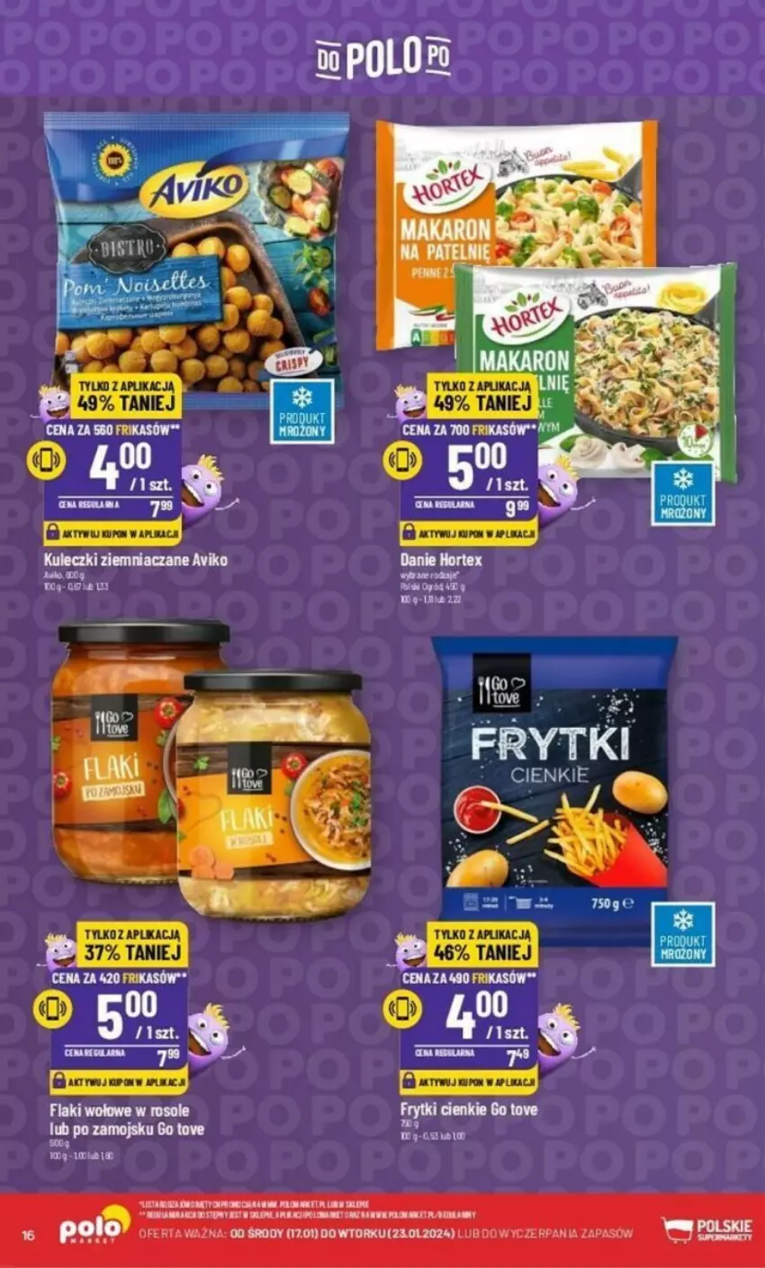 Gazetka promocyjna PoloMarket - ważna 17.01 do 23.01.2024 - strona 8 - produkty: Fa, Flaki, Flaki wołowe, Hortex