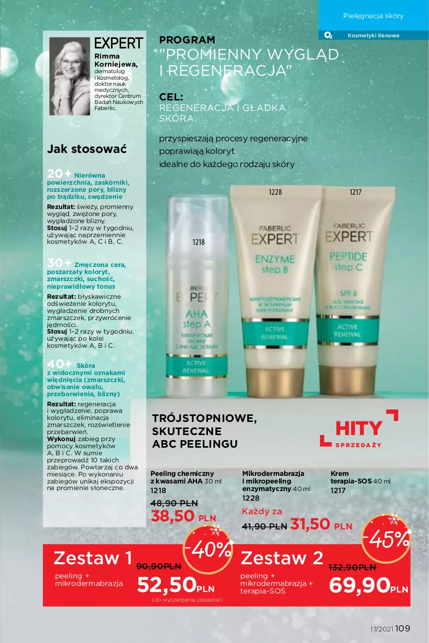 Gazetka promocyjna Faberlic - Gazetka - ważna 22.11 do 05.12.2021 - strona 109 - produkty: Fa, Gra, Mars, Peeling, Pielęgnacja skóry, Por, Rum, Sos, Tera, Top, Wasa