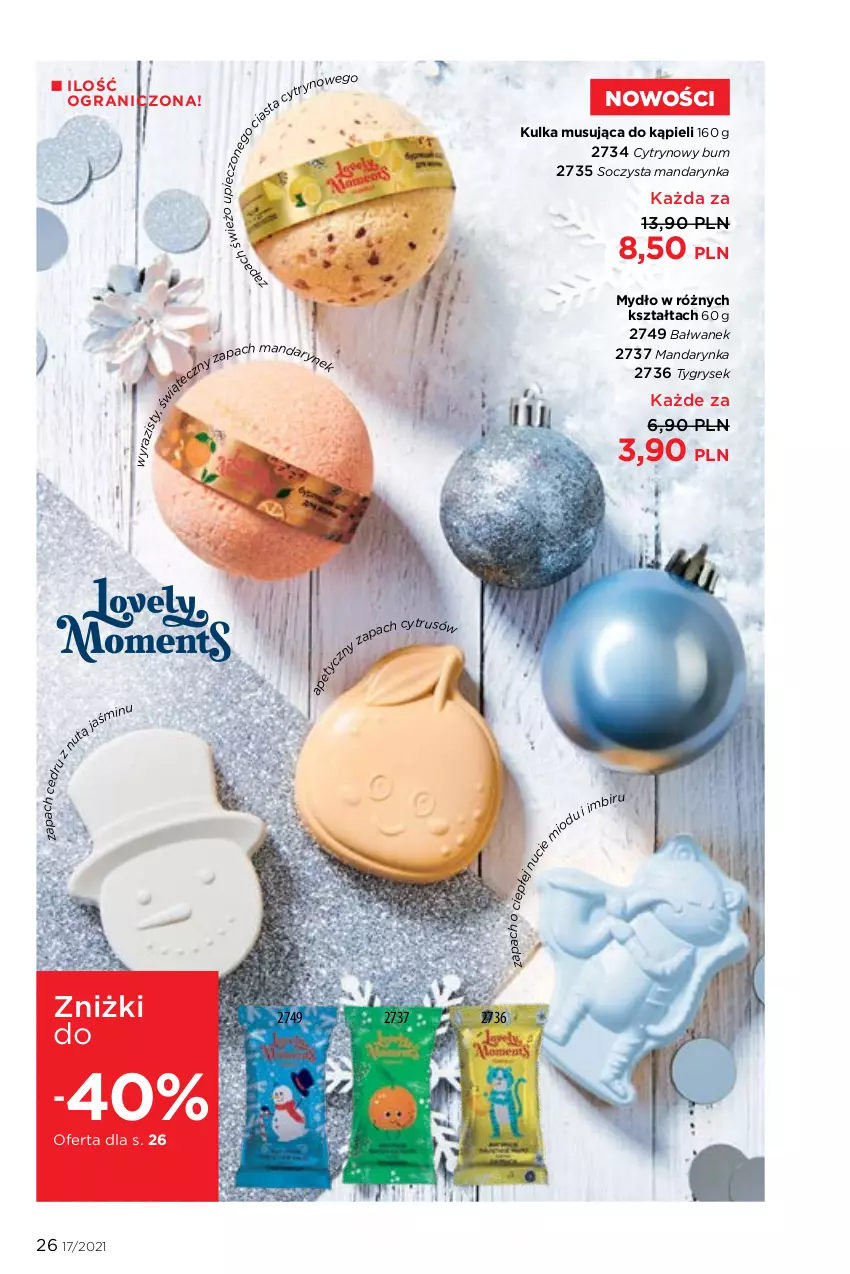 Gazetka promocyjna Faberlic - Gazetka - ważna 22.11 do 05.12.2021 - strona 26 - produkty: Gra, Gry, Mus, Mydło, Piec