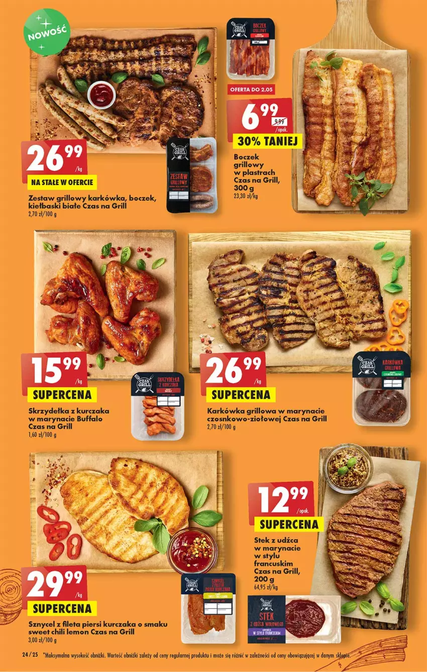 Gazetka promocyjna Biedronka - Majówka - ważna 28.04 do 04.05.2022 - strona 24 - produkty: Grill, Kurczak