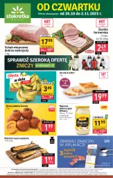 Gazetka promocyjna Stokrotka - Market - Gazetka - ważna od 02.11 do 02.11.2023 - strona 1 - produkty: Majonez, Banany, Warzywa, Ser, Szynka farmerska, Winiary, Tusz, Duda, Szynka, Schab wieprzowy, Owoce, Mięso, Fa