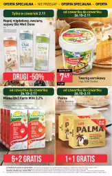 Gazetka promocyjna Stokrotka - Market - Gazetka - ważna od 02.11 do 02.11.2023 - strona 5 - produkty: Warzywa, Ser, Por, Gra, Twaróg, Palma, Farm Milk, Owoce, Napój, Mięso, Mleko, Fa