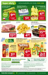 Gazetka promocyjna Stokrotka - Supermarket - Gazetka - ważna od 05.06 do 05.06.2024 - strona 33 - produkty: Sok, Mus, JBL, Gry, Gra, Telefon, Twaróg, Cytryny, Dres, Lody, Herbatniki, Toffifee, Boczek, Twaróg półtłusty, Kubuś, Olej słonecznikowy, Olej, Boczek wieprzowy, HP