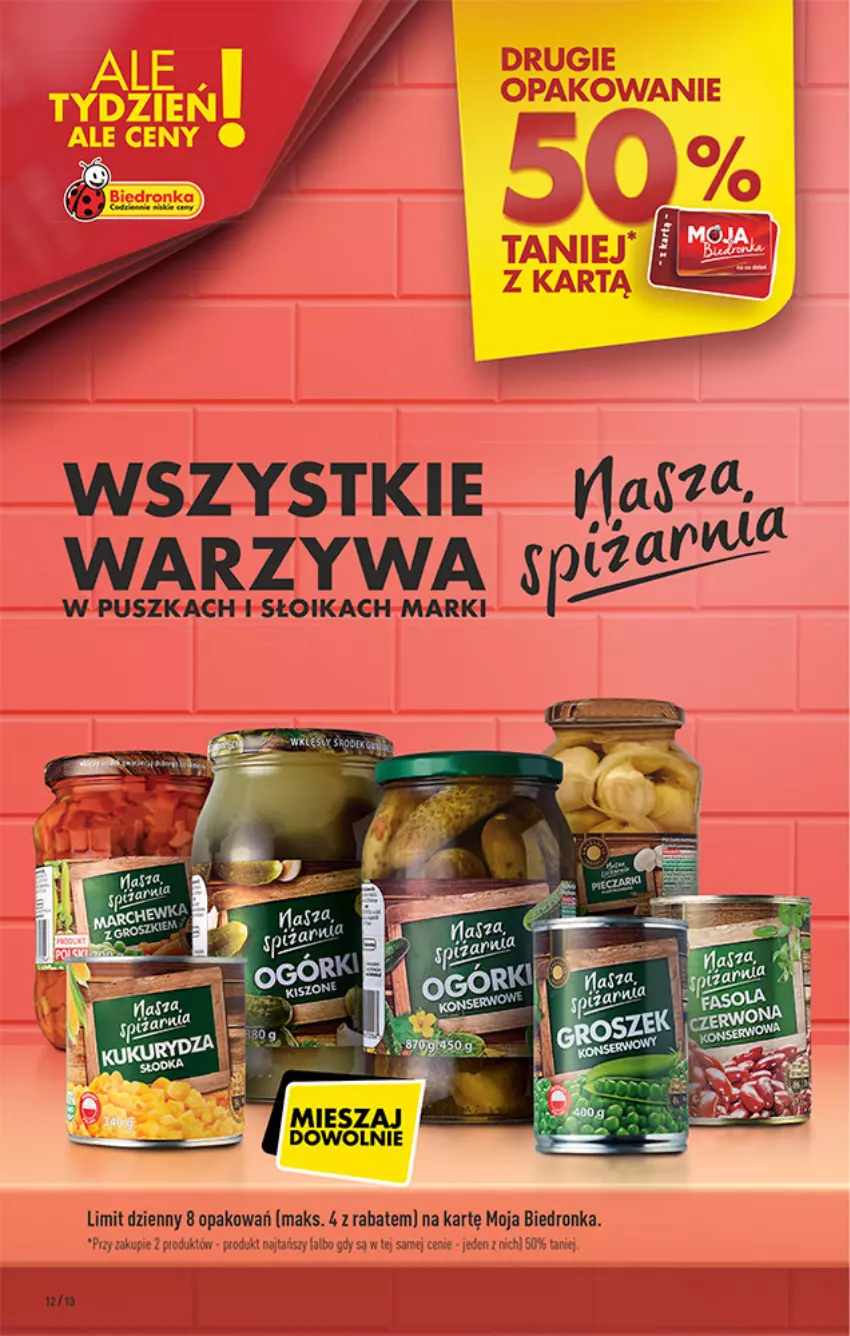 Gazetka promocyjna Biedronka - W tym tygodniu PN - ważna 08.03 do 13.03.2021 - strona 12 - produkty: Dron, Warzywa