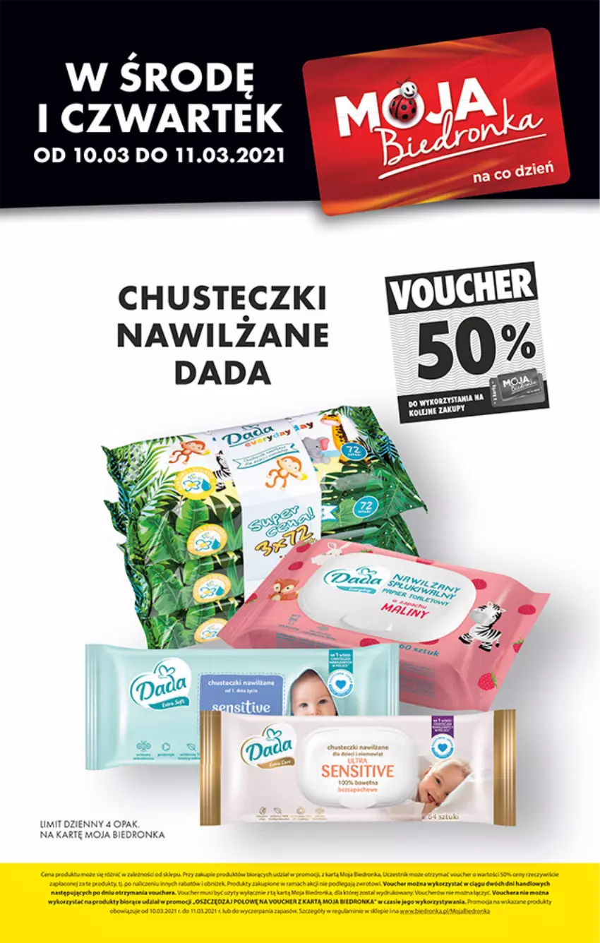 Gazetka promocyjna Biedronka - W tym tygodniu PN - ważna 08.03 do 13.03.2021 - strona 5 - produkty: Chusteczki, Dron, Fa, Por, Ser