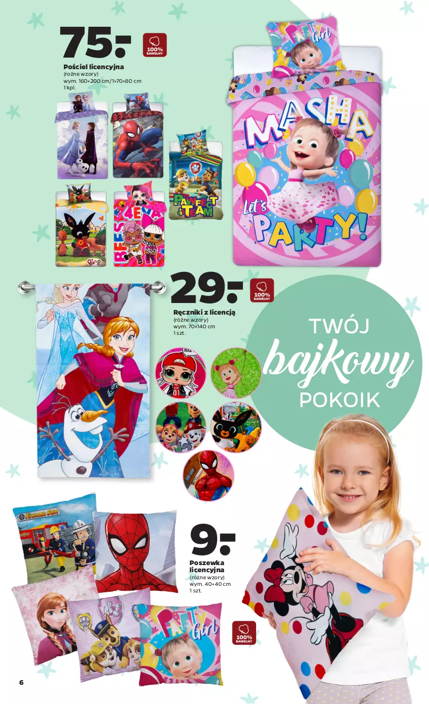 Gazetka promocyjna Netto - Wnętrza z Klasą - ważna 12.04 do 17.04.2021 - strona 6 - produkty: Pościel, Poszewka, Ręcznik