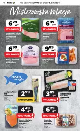 Gazetka promocyjna Netto - Artykuły spożywcze - Gazetka - ważna od 06.03 do 06.03.2024 - strona 6 - produkty: Ser, Filet z mintaja, Tusz, Szynka, Krajanka śledziowa, Morliny, Mintaj