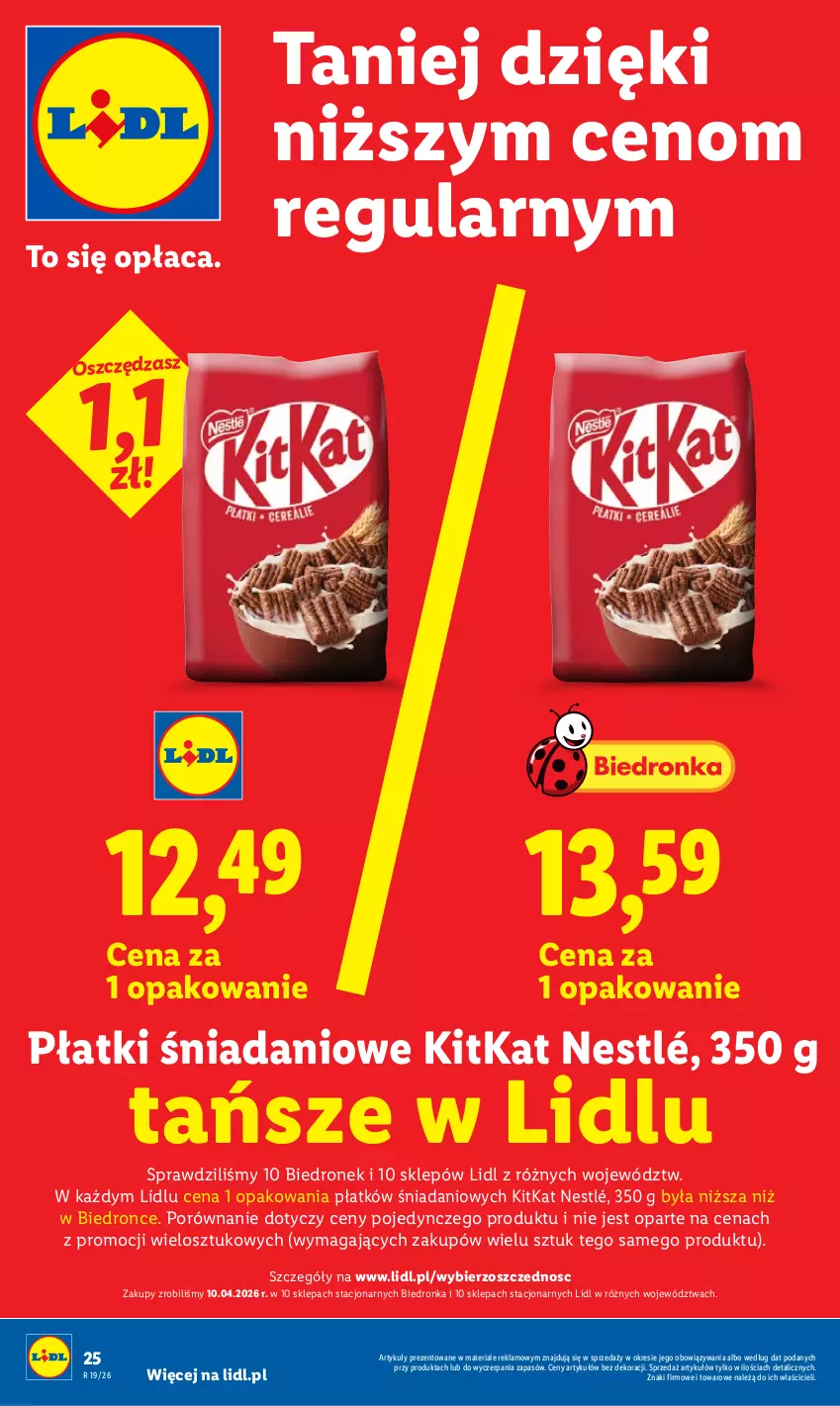 Gazetka promocyjna Lidl - Gazetka ważna od 7.05 do 9.05 - ważna 07.05 do 09.05.2026 - strona 24 - produkty: Danio, Dron, Nestlé, Por