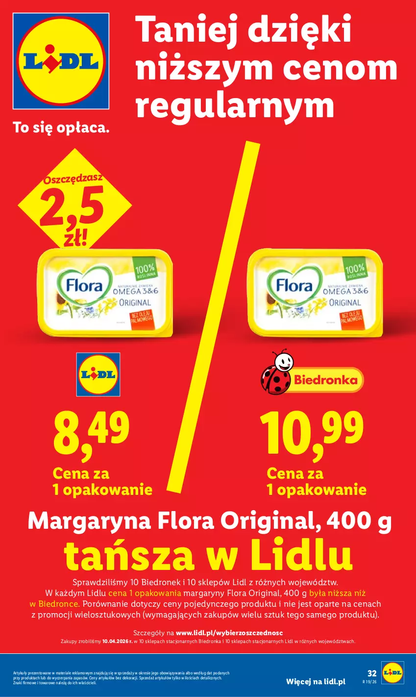 Gazetka promocyjna Lidl - Gazetka ważna od 7.05 do 9.05 - ważna 07.05 do 09.05.2026 - strona 31 - produkty: Dron, Flora, Gin, Margaryna, Por