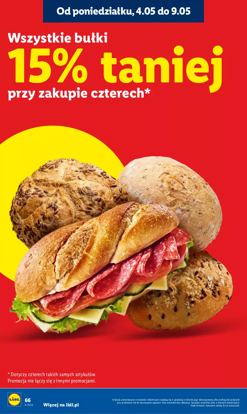 Gazetka promocyjna Lidl - Gazetka ważna od 7.05 do 9.05 - ważna 07.05 do 09.05.2026 - strona 66