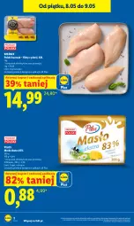Gazetka promocyjna Lidl - Gazetka ważna od 7.05 do 9.05 - Gazetka - ważna od 09.05 do 09.05.2026 - strona 2 - produkty: Kurczak, Pilos, Masło