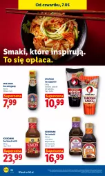 Gazetka promocyjna Lidl - Gazetka ważna od 7.05 do 9.05 - Gazetka - ważna od 09.05 do 09.05.2026 - strona 56 - produkty: Sos, Sos ostrygowy, Sezam