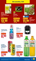 Gazetka promocyjna Lidl - Gazetka ważna od 7.05 do 9.05 - Gazetka - ważna od 09.05 do 09.05.2026 - strona 61 - produkty: Gin, Lemoniada, Róża, Stek, Ananas, Kawa, Loyd, Arbuz, Woda, Herbata, Mango, Napój, Liczi, Kokos, Imbir, Fa