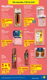 Gazetka promocyjna Lidl - Gazetka ważna od 7.05 do 9.05 - Gazetka - ważna od 09.05 do 09.05.2026 - strona 75 - produkty: Piec, Kurczak, Polędwica, Kiełbasa wiejska, Pur, Gra, Parówki, Laur, Szynka, PIKOK, Kiełbasa