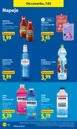 Gazetka promocyjna Lidl - Gazetka ważna od 7.05 do 9.05 - Gazetka - ważna od 09.05 do 09.05.2026 - strona 84 - produkty: Dawtona, Sok, Pur, Mus, Napoje, Oshee, Sok pomidorowy, Woda mineralna, Kubuś, Woda, Napój, Magnez, Grejpfrut