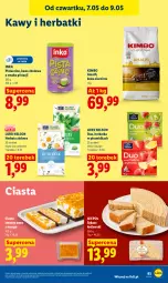 Gazetka promocyjna Lidl - Gazetka ważna od 7.05 do 9.05 - Gazetka - ważna od 09.05 do 09.05.2026 - strona 97 - produkty: Torebka, Rum, Inka, Kawa zbożowa, Kawa ziarnista, Królewski, Kawa, Sękacz, Herbata, Mango, Mięta