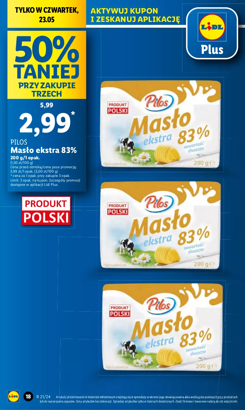 Gazetka promocyjna Lidl - GAZETKA - ważna 23.05 do 25.05.2024 - strona 22 - produkty: Pilos