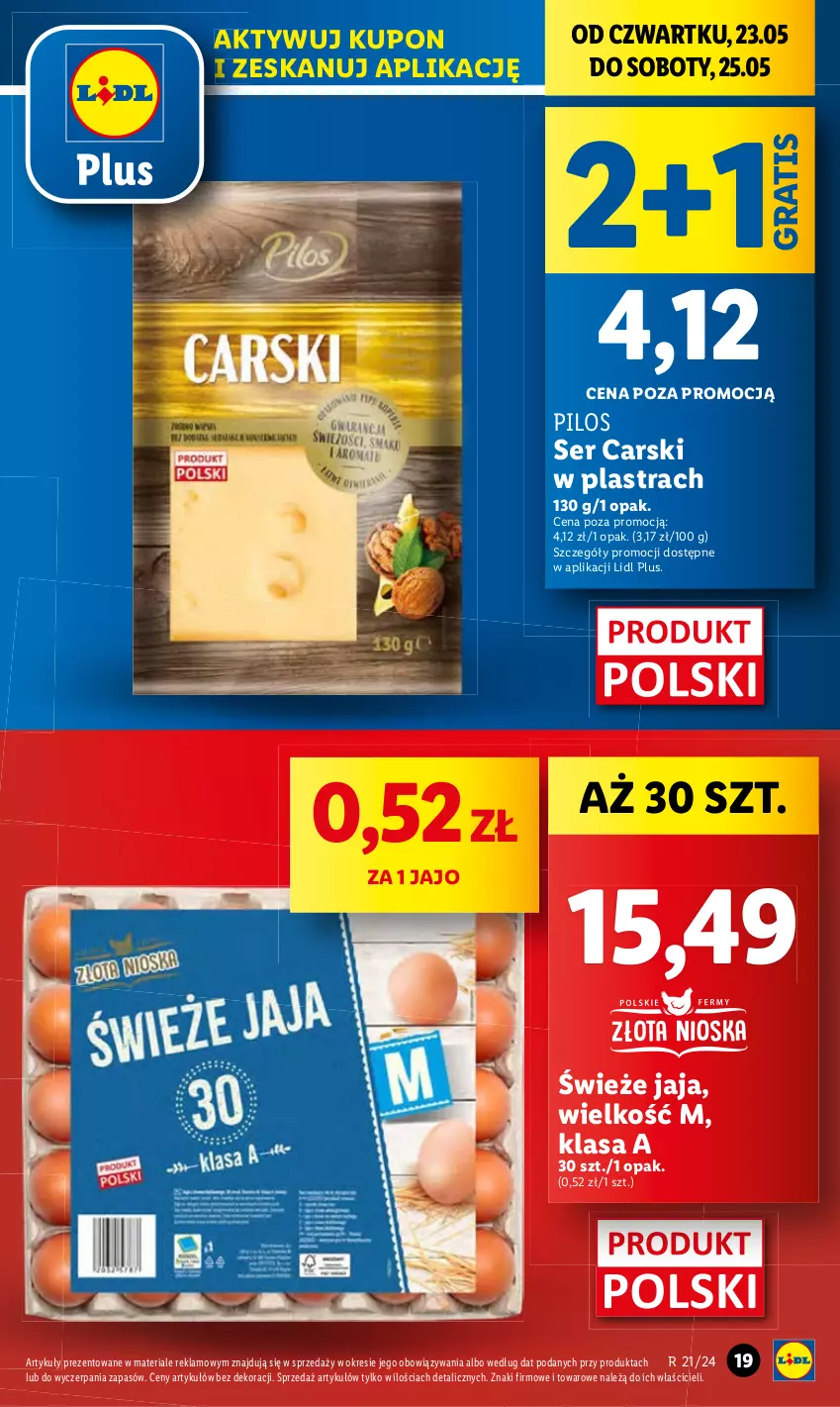 Gazetka promocyjna Lidl - GAZETKA - ważna 23.05 do 25.05.2024 - strona 23 - produkty: Cars, Gra, Pilos, Ser