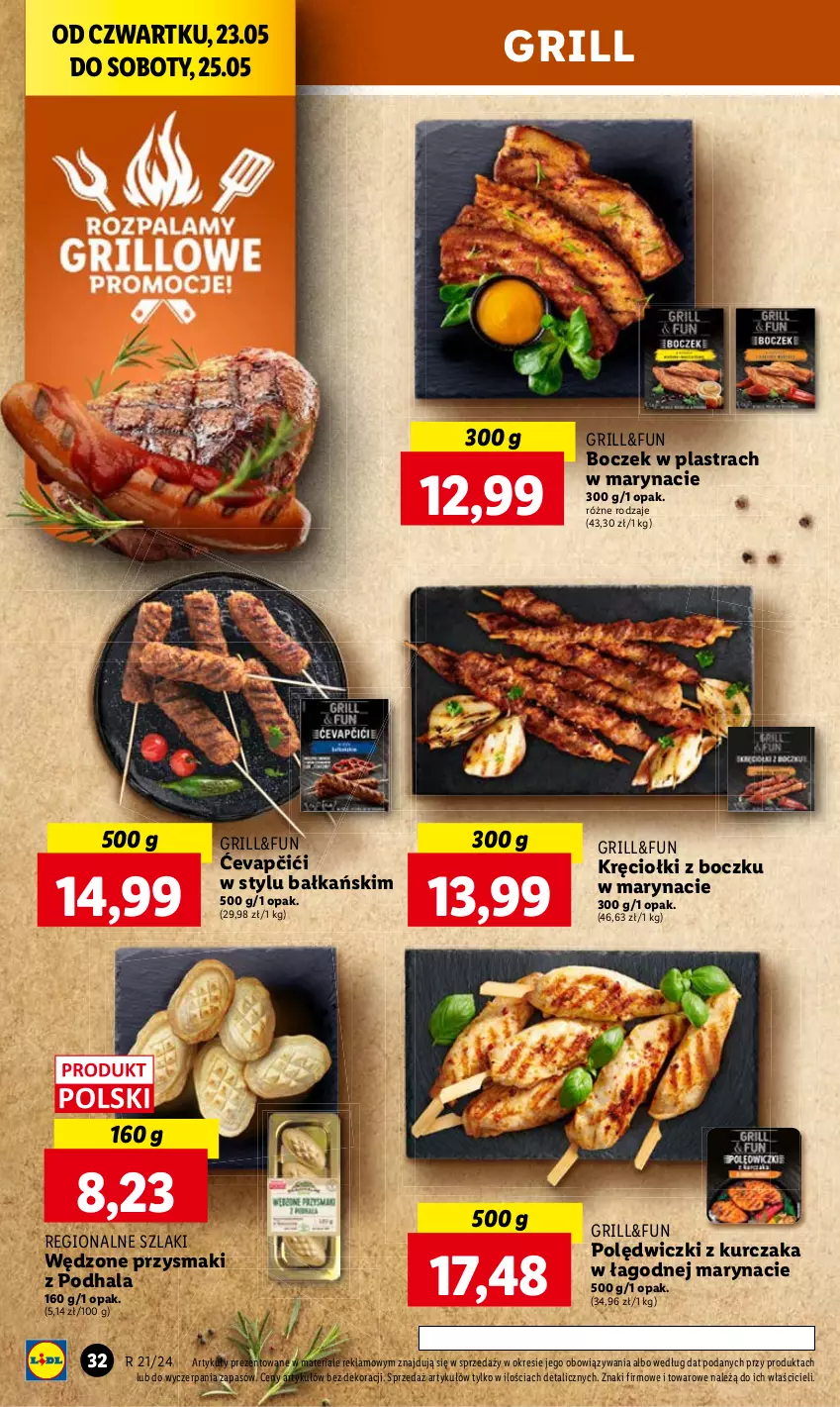 Gazetka promocyjna Lidl - GAZETKA - ważna 23.05 do 25.05.2024 - strona 41 - produkty: Grill, Przysmaki