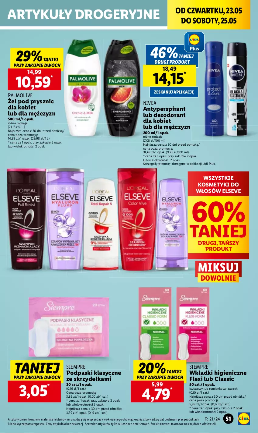 Gazetka promocyjna Lidl - GAZETKA - ważna 23.05 do 25.05.2024 - strona 62 - produkty: Nivea, Palmolive, Rum