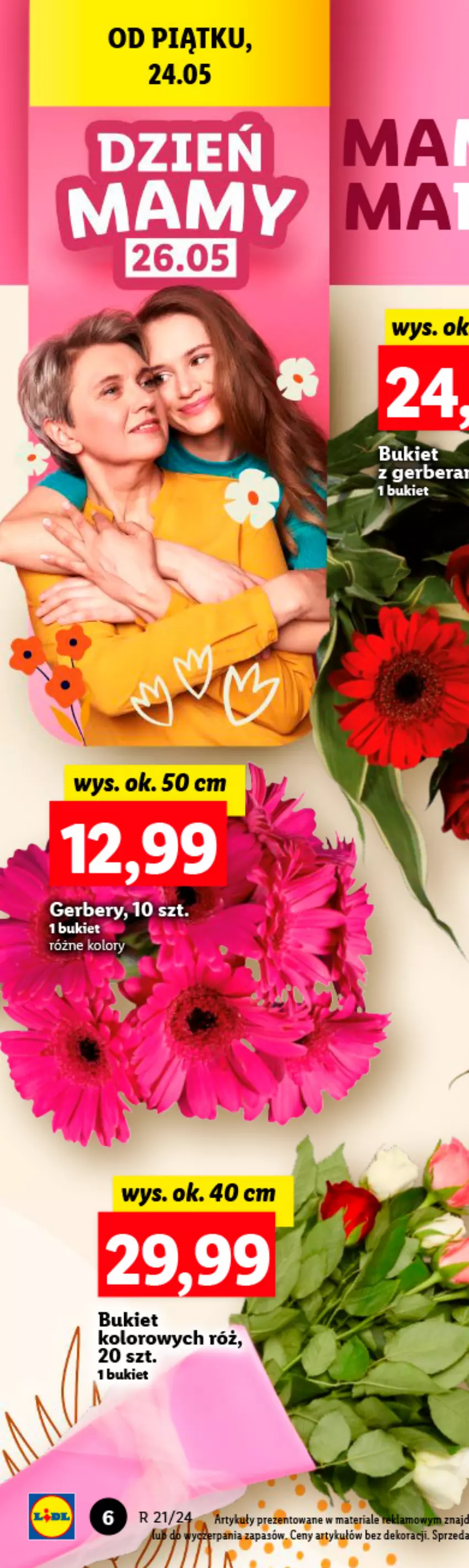 Gazetka promocyjna Lidl - GAZETKA - ważna 23.05 do 25.05.2024 - strona 8 - produkty: Bukiet, Fa