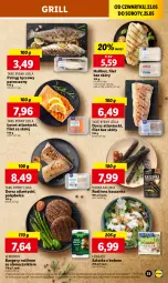 Gazetka promocyjna Lidl - GAZETKA - Gazetka - ważna od 25.05 do 25.05.2024 - strona 42 - produkty: Polędwica, Sałatka, Halibut, Pstrąg tęczowy, Sałat, Burger, Pstrąg, Kaszanka, Dorsz, Grill, Kasza