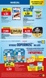 Gazetka promocyjna Lidl - GAZETKA - Gazetka - ważna od 25.05 do 25.05.2024 - strona 48 - produkty: Sok, Por, Danone, Zott, Actimel, Vegangurt, Pilos, Pudding, Dzieci, Miks tłuszczowy, Finuu, Groch, Monte