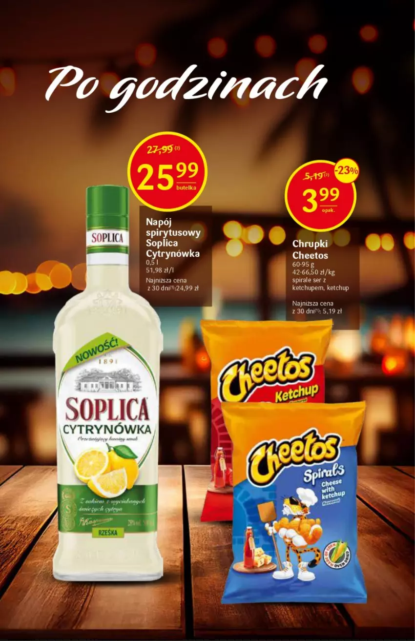 Gazetka promocyjna Delikatesy Centrum - DeliBarek DC28/DC39 - ważna 28.09 do 11.10.2023 - strona 14 - produkty: Cheetos, Chrupki, Ketchup, Napój, Ser