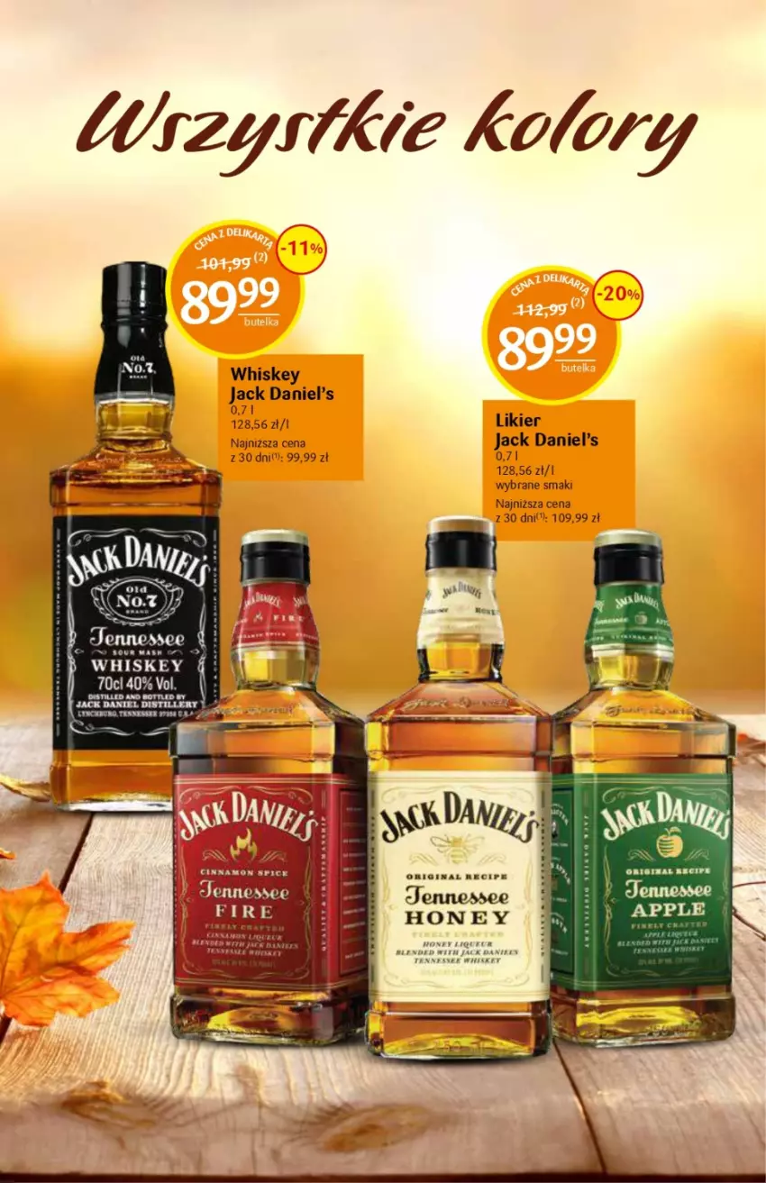 Gazetka promocyjna Delikatesy Centrum - DeliBarek DC28/DC39 - ważna 28.09 do 11.10.2023 - strona 22 - produkty: Cif, Gin, Jack Daniel's, Likier, Rama, Whiskey