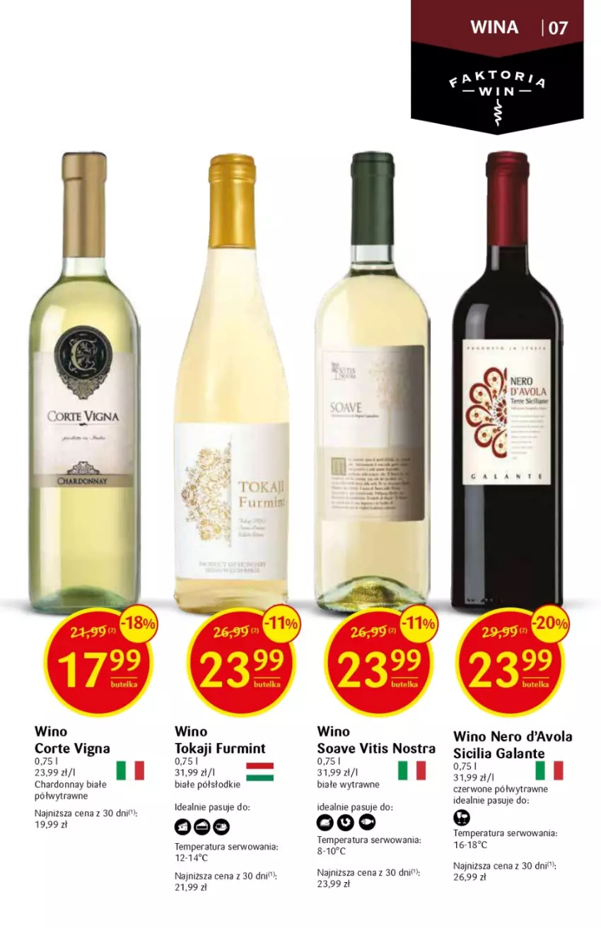 Gazetka promocyjna Delikatesy Centrum - DeliBarek DC28/DC39 - ważna 28.09 do 11.10.2023 - strona 7 - produkty: Chardonnay, Gala, Ser, Tokaji, Wino