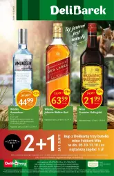 Gazetka promocyjna Delikatesy Centrum - DeliBarek DC28/DC39 - Gazetka - ważna od 11.10 do 11.10.2023 - strona 1 - produkty: Rum, Rama, Johnnie Walker, Wódka, Wino, Grzaniec Galicyjski, Fa