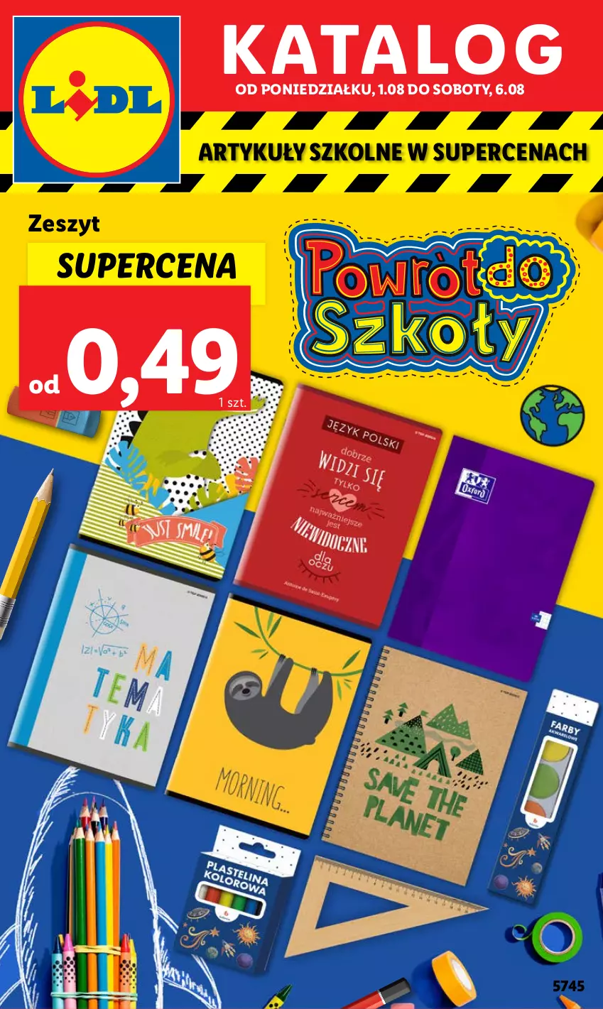 Gazetka promocyjna Lidl - GAZETKA - ważna 01.08 do 06.08.2022 - strona 1