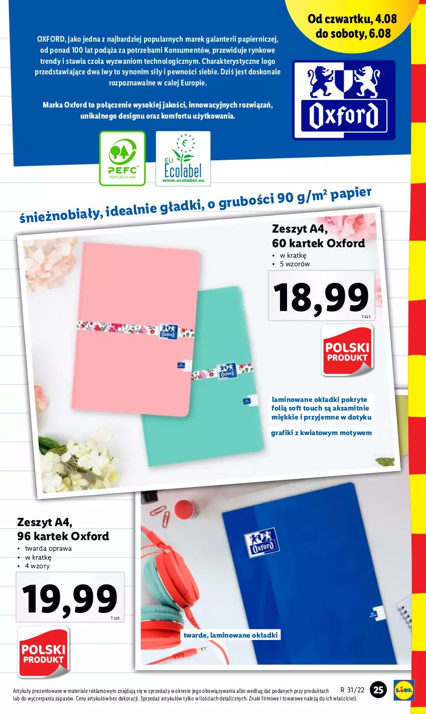 Gazetka promocyjna Lidl - GAZETKA - ważna 01.08 do 06.08.2022 - strona 25 - produkty: Aksam, Gala, Gra, Papier, Sok