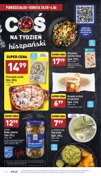 Gazetka promocyjna Aldi - Pełny katalog - Gazetka - ważna od 04.06 do 04.06.2022 - strona 22 - produkty: Sos, Amol, Ryby i owoce morza, Pizza, Arnica, Owoce morza, Krewetki, Owoce, Małże, Mięso