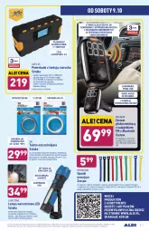 Gazetka promocyjna Aldi - OKAZJE DLA CIEBIE I DOMU - Gazetka - ważna od 09.10 do 09.10.2021 - strona 11 - produkty: Sok, Por, Gin, Telefon, Taśma uszczelniająca, Tablet, Pojazd, Tran, Tarka, Kamery, Silan, Latarka, Powerbank, Lampa, Mobil, Akumulator