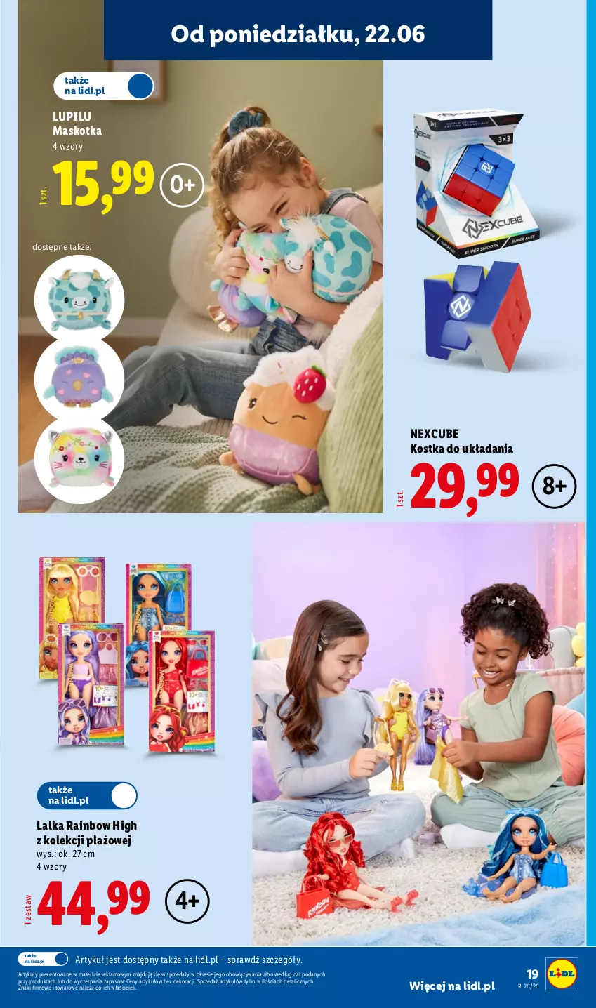 Gazetka promocyjna Lidl - Katalog ważny od 22.06 - ważna 22.06 do 27.06.2026 - strona 23 - produkty: Lalka