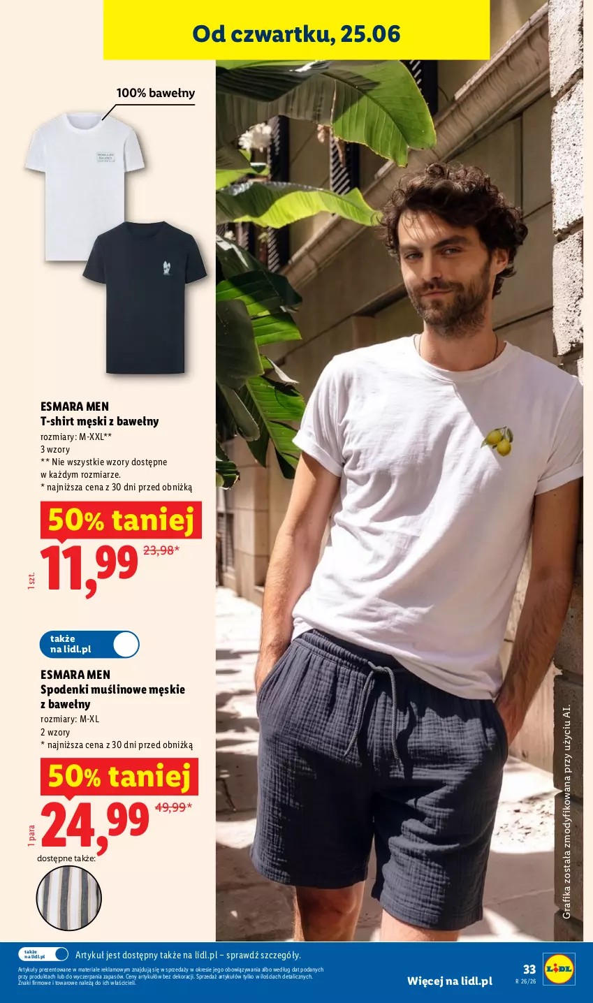 Gazetka promocyjna Lidl - Katalog ważny od 22.06 - ważna 22.06 do 27.06.2026 - strona 39 - produkty: Gra, Grafika, T-shirt