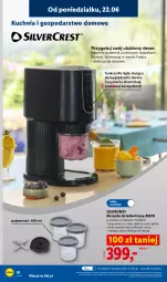 Gazetka promocyjna Lidl - Katalog ważny od 22.06 - Gazetka - ważna od 27.06 do 27.06.2026 - strona 12 - produkty: Silvercrest, Ser, Gra, Kuchnia, Pojemnik, Szynka, Smoothie, Maszynka, Deser, Aksam