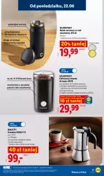 Gazetka promocyjna Lidl - Katalog ważny od 22.06 - Gazetka - ważna od 27.06 do 27.06.2026 - strona 13 - produkty: Silvercrest, Młynek do kawy, Sok, Młynek, Kubek termiczny, Kubek, Kawiarka